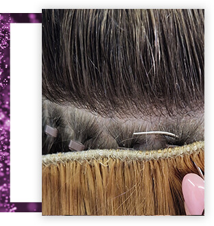 Mikrogyűrűs hajfelvarrás